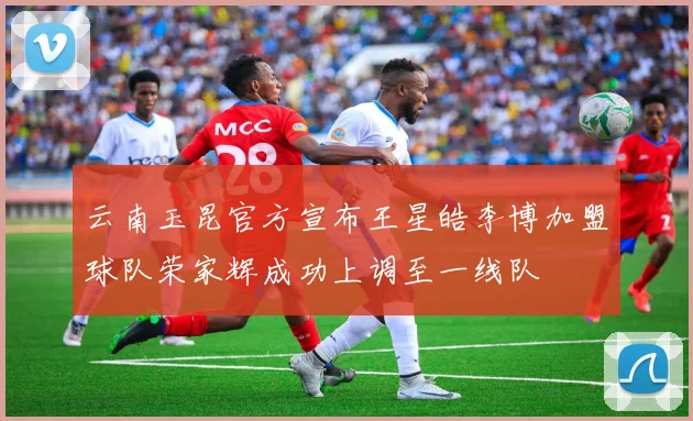 云南玉昆官方宣布王星皓李博加盟球队荣家辉成功上调至一线队