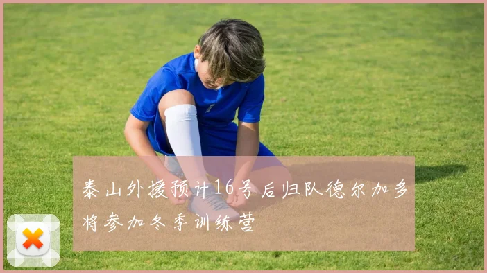 泰山外援预计16号后归队德尔加多将参加冬季训练营
